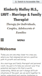 Mobile Screenshot of malloytherapy.com